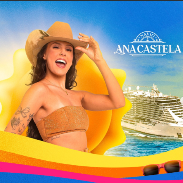 NAVIO ANA CASTELA - SHOW EM ALTO MAR